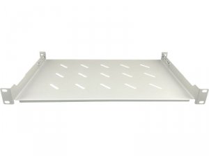 ALANTEC Półka stała 19 cali 1U głębokość 280mm Szara