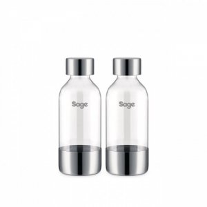 Sage Butelki do saturatora SCA002BSS 0,6l 2 sztuki