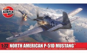 Airfix Model plastikowy North American P-51D Mustang 1/72