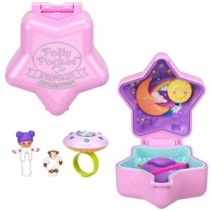 Mattel Figurki Polly Pocket Zestaw z pierścionkiem, Gwiazdka