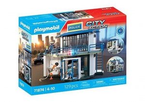 Playmobil Zestaw Action Heroes 71874 Posterunek policji z miejscem przesłuchań