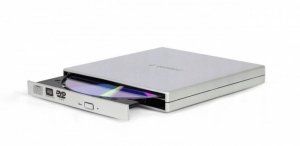 Gembird Napęd zewnętrzny DVD na USB DVD-USB-021-SV srebrny