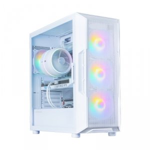 Zalman Obudowa I3 NEO V2 Mid Tower RGB fan x4 biała