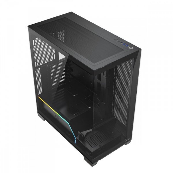 MODECOM Obudowa PC VOLCANO STELLAR PLUS ARGB MIDI NF Czarna