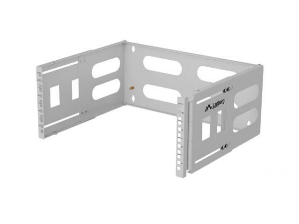 Lanberg Uchwyt ścienny rack 19" 4U 497x400/240 szary