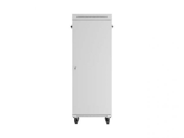 Lanberg Szafa instalacyjna rack stojąca 19" 32U 600x800 szara drzwi     przeszkolne  LCD ( Flat pack)