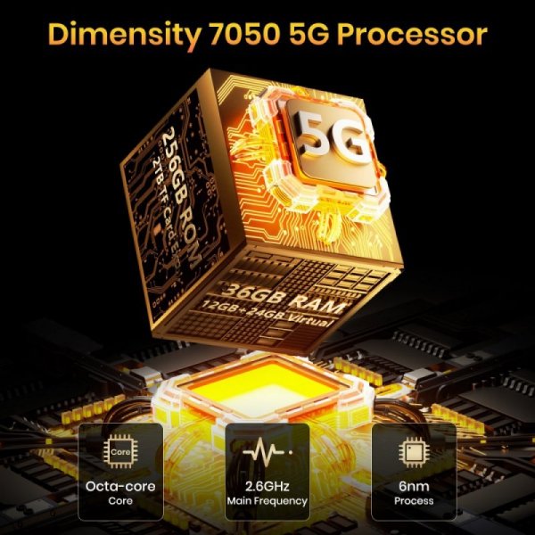 Fossibot Smartfon F113 gray CH