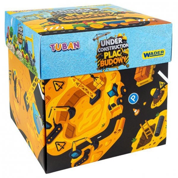 TUBAN Zestaw Piasek dynamiczny i Fluffy - Plac budowy