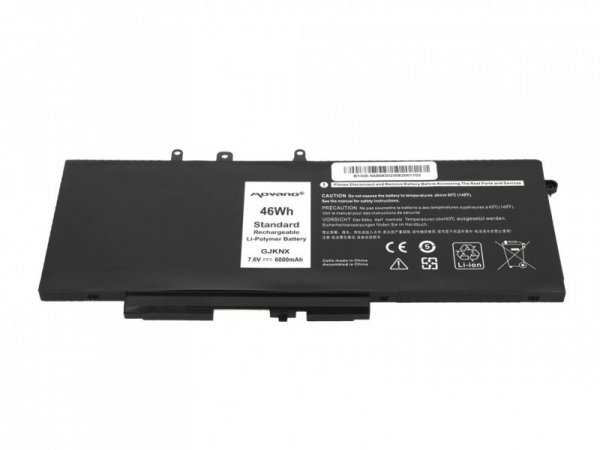 Movano Bateria GJKNX do Dell Latitude 5280 5480 5490 5590- 6000 mAh (46 Wh)