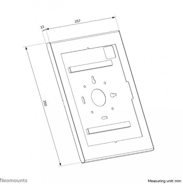 Neomounts Obudowa tabletu WL15-602BL1