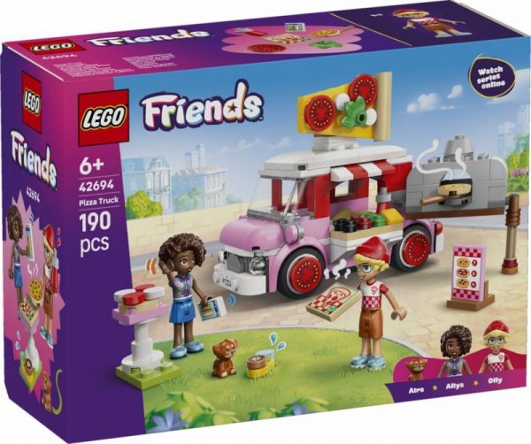 LEGO Klocki Friends 42694 Furgonetka z pizzą