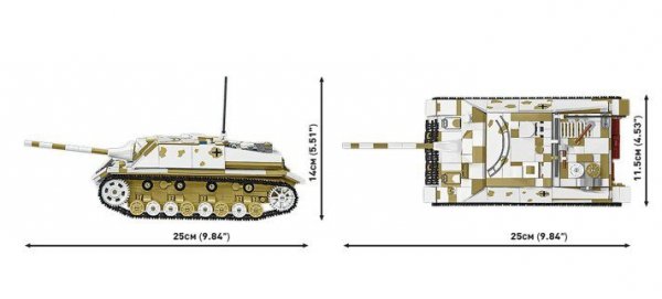 Cobi Klocki Klocki Jagdpanzer IV/70 (V) (Sd.Kfz.162/1) 1024 elementy
