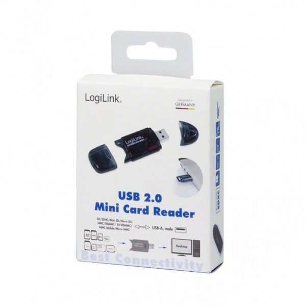 LogiLink Czytnik kart pamięci USB 2.0, SD/MMC, CR0007