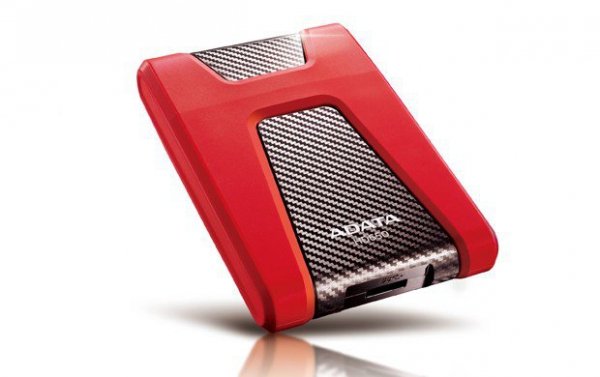 Adata DashDrive Durable HD650 1TB 2.5&#039;&#039; USB3.0 Czerwony