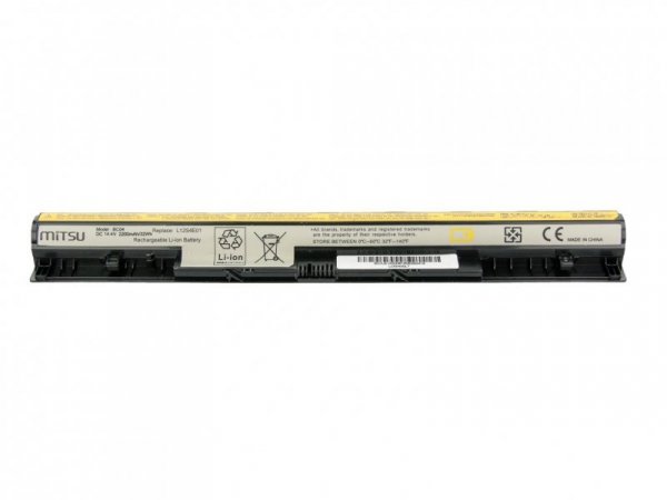 Mitsu Bateria do Lenovo IdeaPad G500s, G510s, Z710 2200 mAh (32 Wh) 14.4 - 14.8 Volt