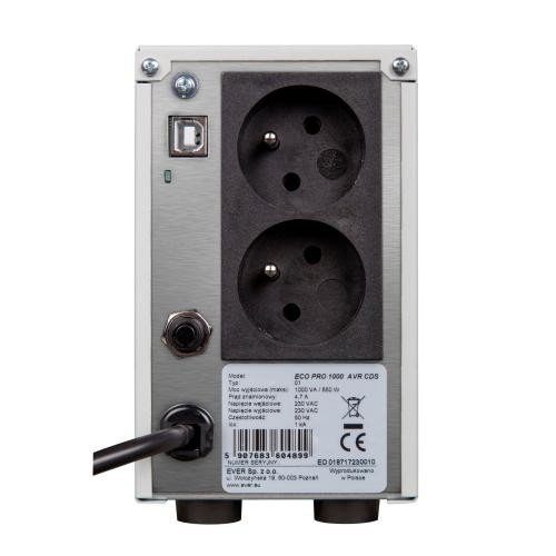 EVER UPS  ECO Pro 1200 AVR CDS  TOWER
