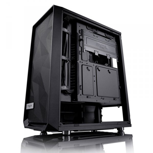 Fractal Design Meshify C Blackout Tempered Glass 2.5&#039;/3.5&#039; drive capacity  uATX/ATX/ITX