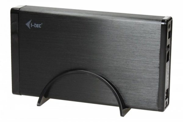 i-tec MYSAFE Advanced 3,5&quot; USB 3.0 Obudowa zewnętrzna na dyski  HDD i SSD SATA I II III czarna aluminiowa