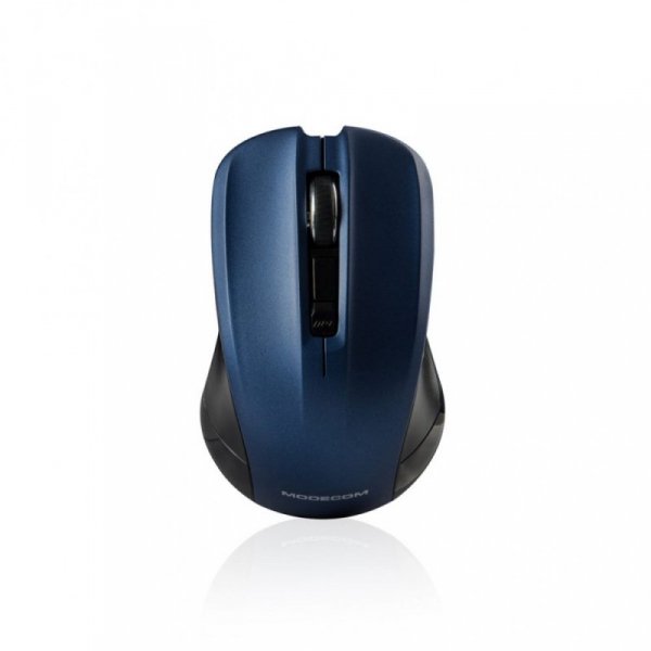MODECOM WM9.1 CZARNO-NIEBIESKA BEZPRZEWODOWA MYSZ OPTYCZNA