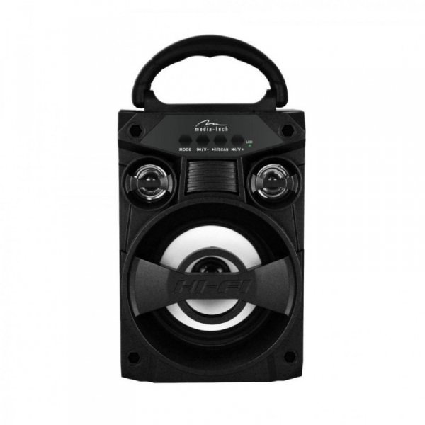 Media-Tech Głośnik BOOMBOX LT MT3155 Bluetooth 4.0/FM/MP3/MicroSD/USB/RMS 6W/PMPO 300W