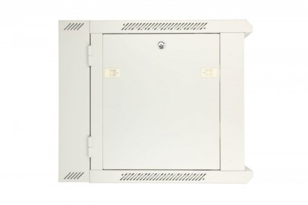 Extralink Szafka wisząca rack 12U 600x600 szara dwusekcyjna