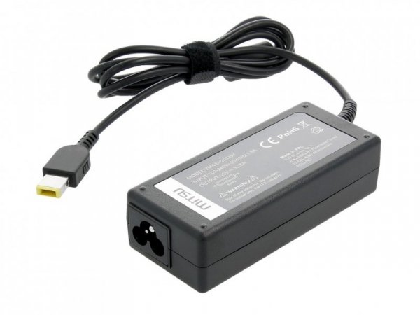 Mitsu Ładowarka / zasilacz 20v 3.25a (prostokątny 11.0x4.5 pin - Yoga) - Lenovo 65W