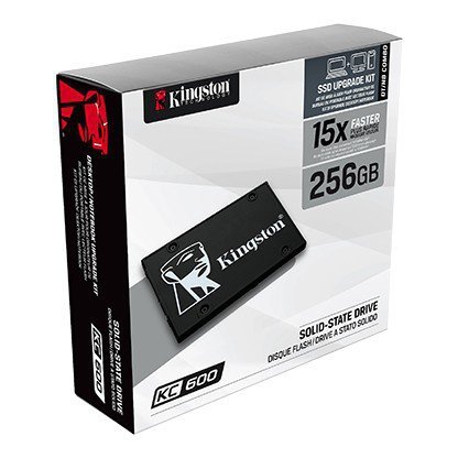 Kingston Dysk SSD KC600 SERIES 256GB SATA3 2.5&#039; 550/500 MB/s