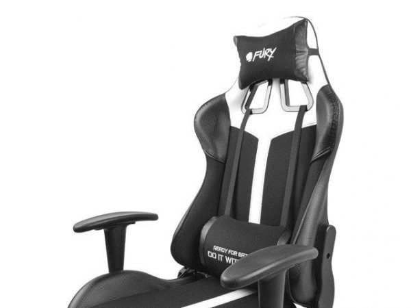 Fury Fotel dla graczy Avenger XL Czarno-biały