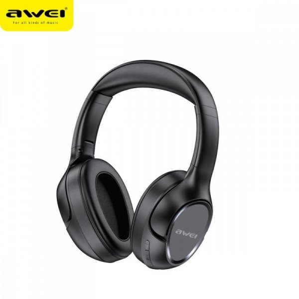 AWEI Słuchawki nauszne Bluetooth A770BL Czarne