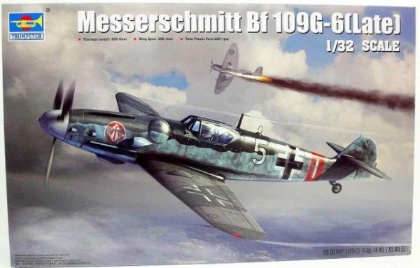 Trumpeter Model plastikowy Bf 109G-6 Late