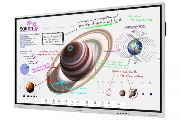 Samsung Monitor profesjonalny WM85B Flip PRO 85 cali Dotykowa 16h/7 350(cd/m2) 3840 x 2160 (UHD) Flip App WiFi/BT 3 lata On-Site