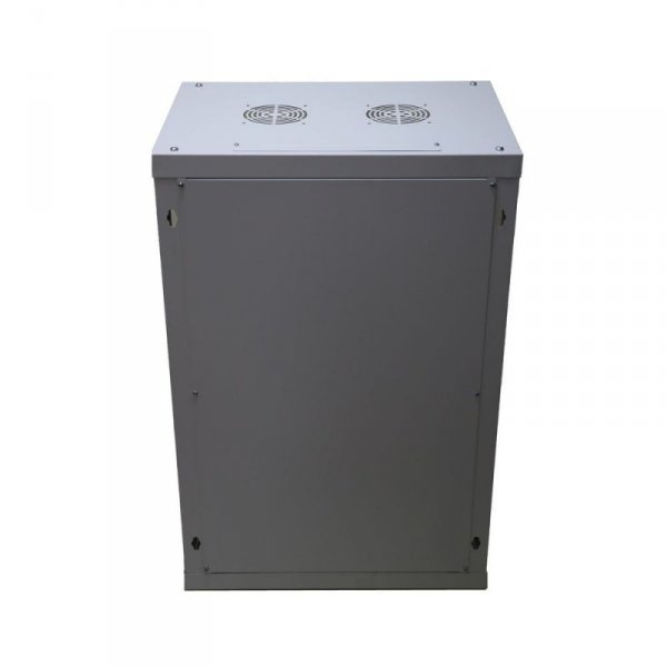 Extralink Szafa rack 18U 600x450mm szara wisząca