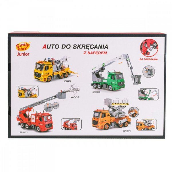 Smily Play Auto do skręcania Dźwig koszowy