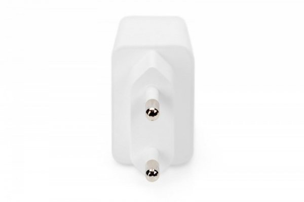 Digitus Ładowarka sieciowa zasilacz 2x USB-A 15,5W Biała