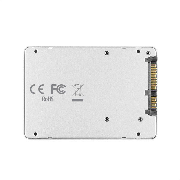 AXAGON RSS-M2SD Wewnętrzna obudowa 2.5&quot; z interfejsem SATA do dysków SSD M.2 SATA, srebrny