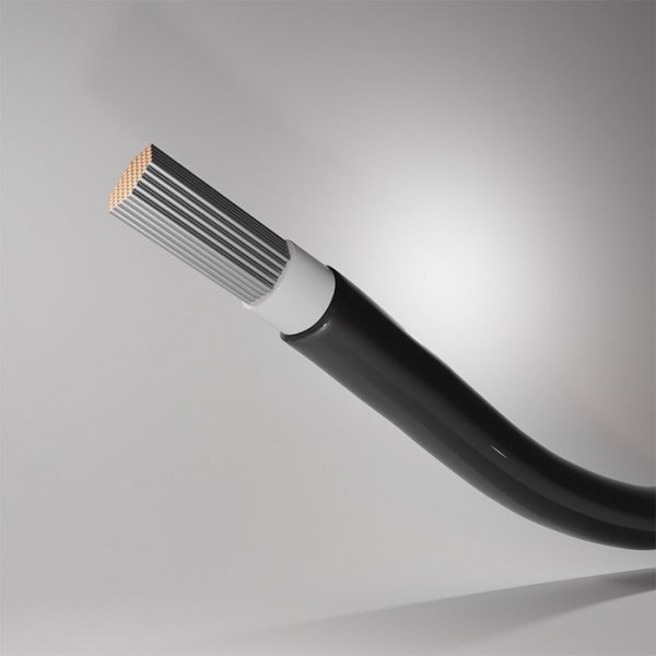 Qoltec Kabel solarny fotowoltaiczny | 6mm2 | 100m | Czarny