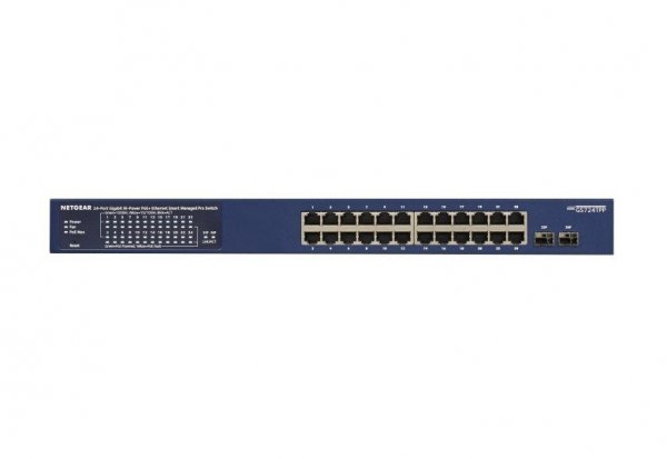 Netgear Przełącznik Smart GS724TP Switch Smart 24xGE PoE 2xSFP