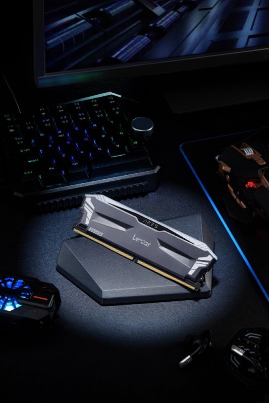 Lexar Pamięć DDR5 ARES RGB Gaming  32GB(2*16GB)/7200 czarna