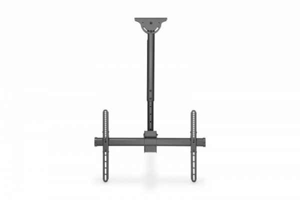 Digitus Uchwyt sufitowy TV 37-70 cali 50kg, z regulacją teleskopową 560-910mm Czarny