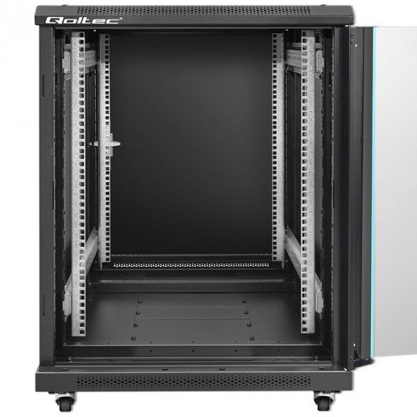 Qoltec Szafa RACK 19&quot; | 15U | 600 x 600 x 855 | stalowa obudowa