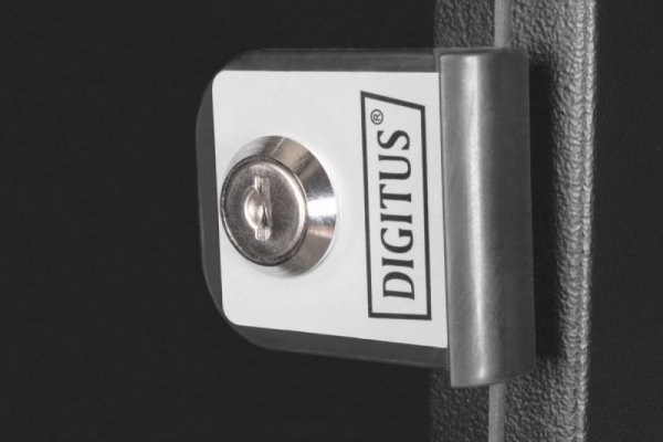 Digitus Szafa sieciowa wisząca 19&quot; 9U, SOHO PRO 460 x 540 x 400 mm, nośność 60kg, drzwi szyba, niezłożona, Czarna