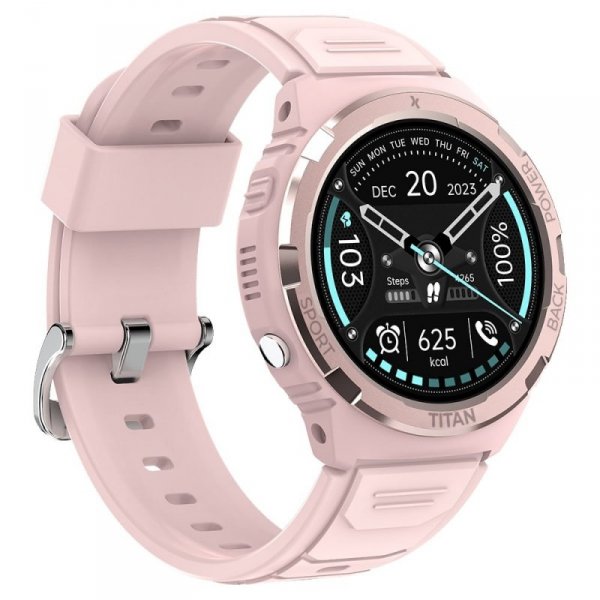 Maxcom Smartwatch FW100 Titan Valkiria Różowy