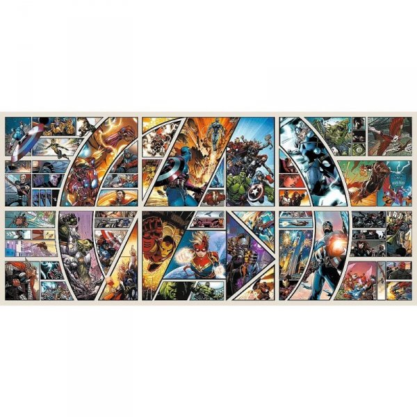 Trefl Puzzle 9000 elementów Marvel Across the Comic Universe