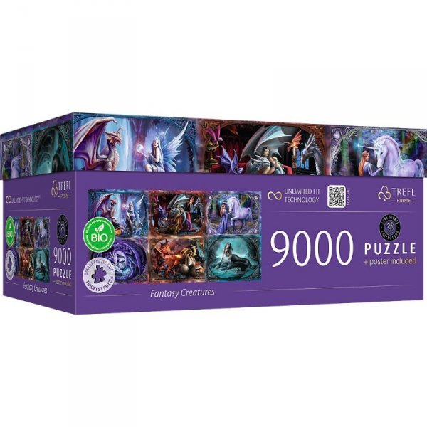 Trefl Puzzle 9000 elementów Fantasy Creatures Anne Stokes