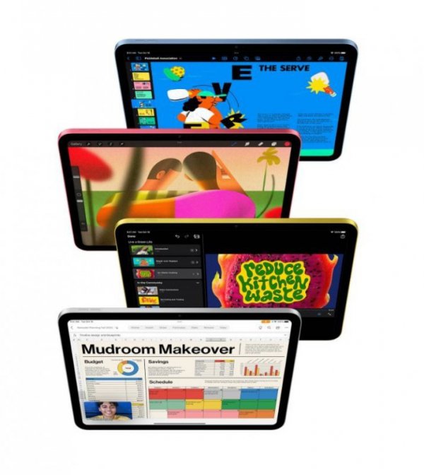 Apple iPad 10.9 cala Wi-Fi 64GB Różowy