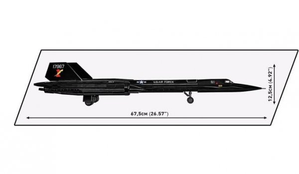 Cobi Klocki Klocki Samolot Lockheed SR-71 1374 elementów
