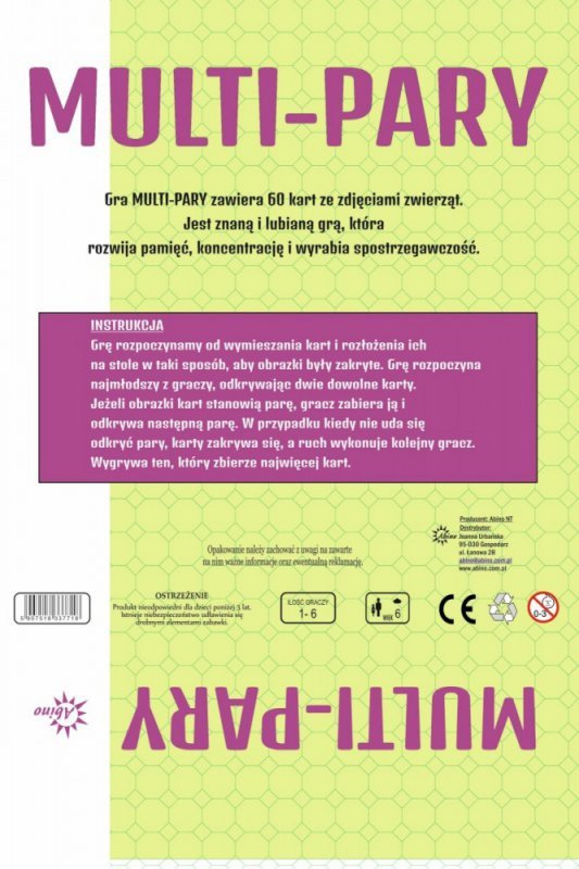 Abit Gra Multi Pary - Zwierzęta