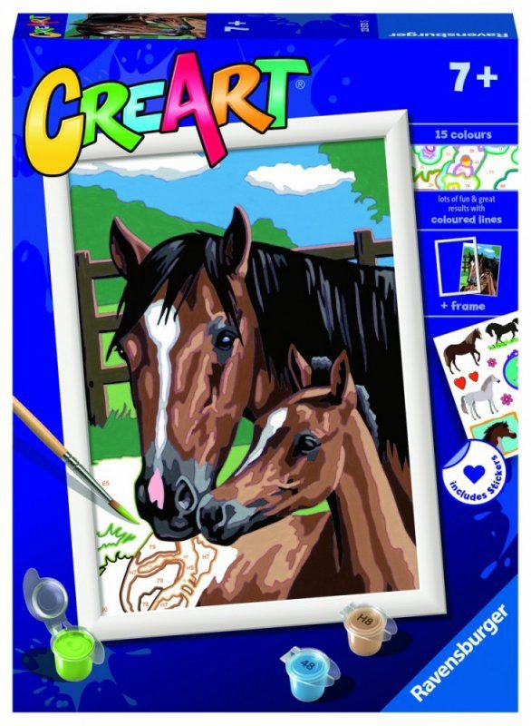 Ravensburger Polska Malowanka CreArt Konie