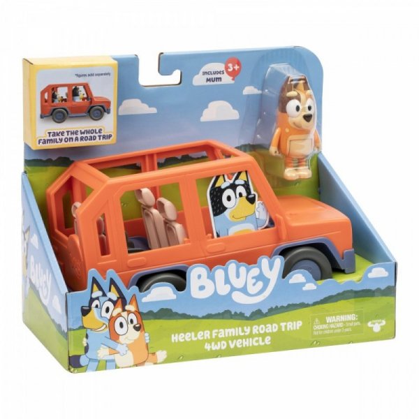 Tm Toys Zestaw Bluey Samochód 4 x4 Chilli