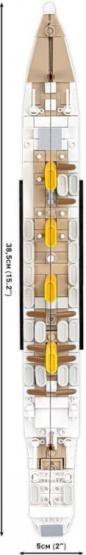 Cobi Klocki Klocki H.M.H.S. Britannic 636 klocków